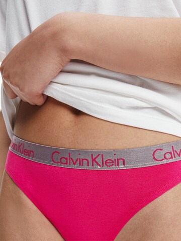 Calvin Klein Underwear String in Pink