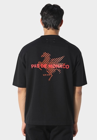 Pas De Monaco Shirt 'La Pegaus' in Black: front