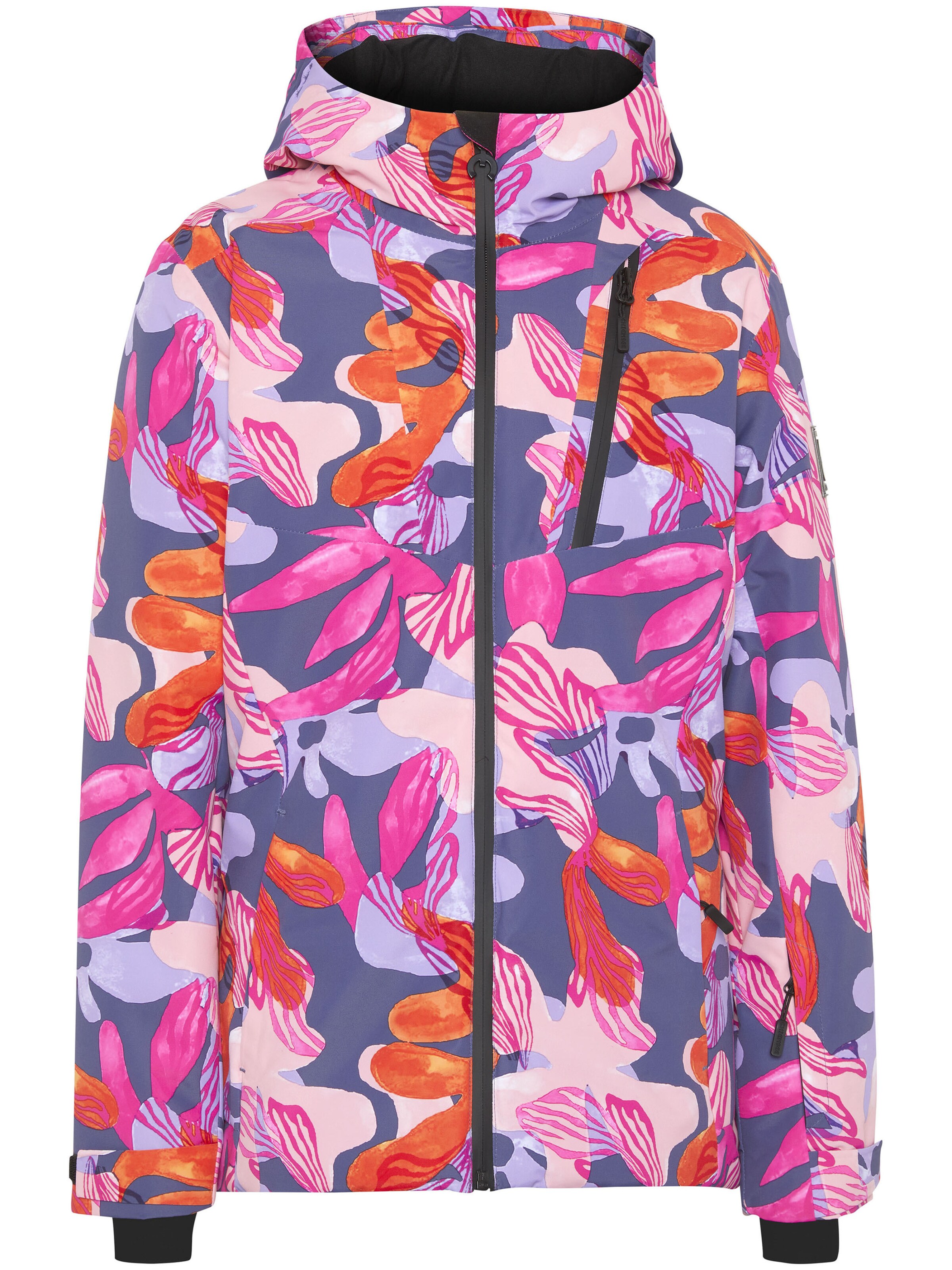 CHIEMSEE Skijacke ' mit Allover-Print ' in Lila: Vorderseite