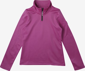 O'NEILL Športen pulover 'SOLID' | vijolična barva: sprednja stran