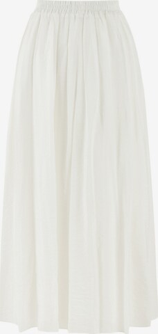 NOCTURNE Skirt in White