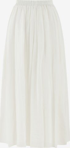 NOCTURNE - Falda en blanco