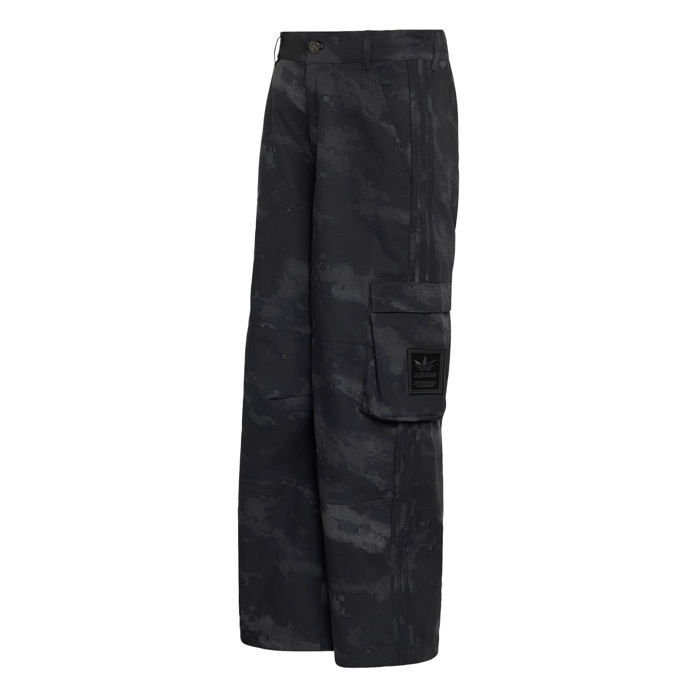 Loosefit Pantaloni cargo di ADIDAS ORIGINALS in nero: frontale