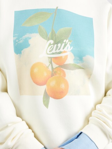 LEVI'S ® Sweatshirt 'SALINAS' i vit