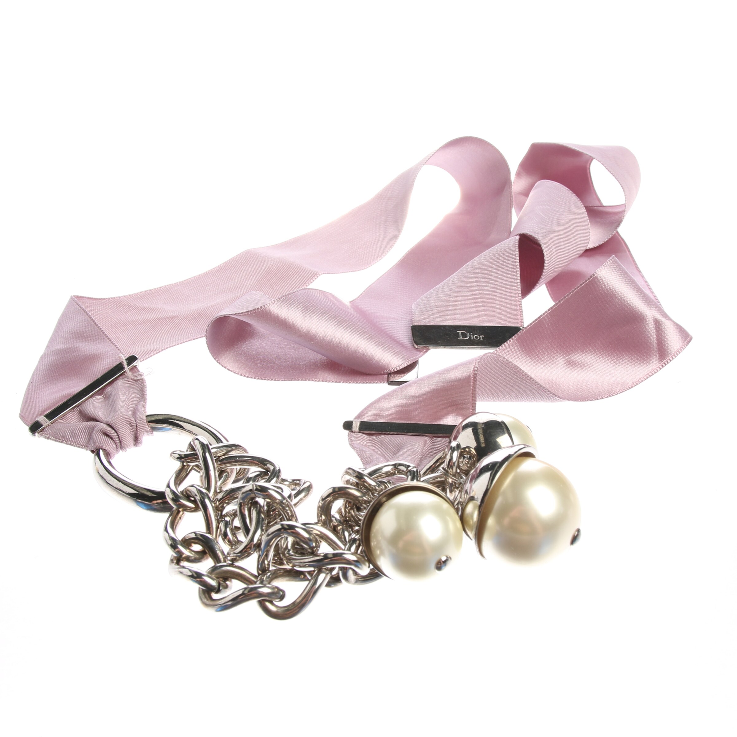 Dior Gürtel XXL in Pink: Vorderseite