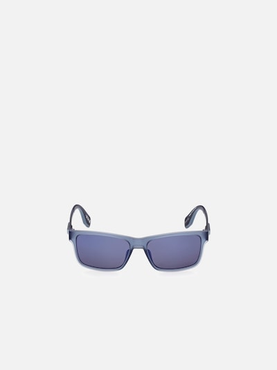 ADIDAS ORIGINALS Zonnebril 'Adidas Originals OR0067 Matte grey 55/16/145 MAN Sunglasses' in 55 in de kleur Blauw, Productweergave