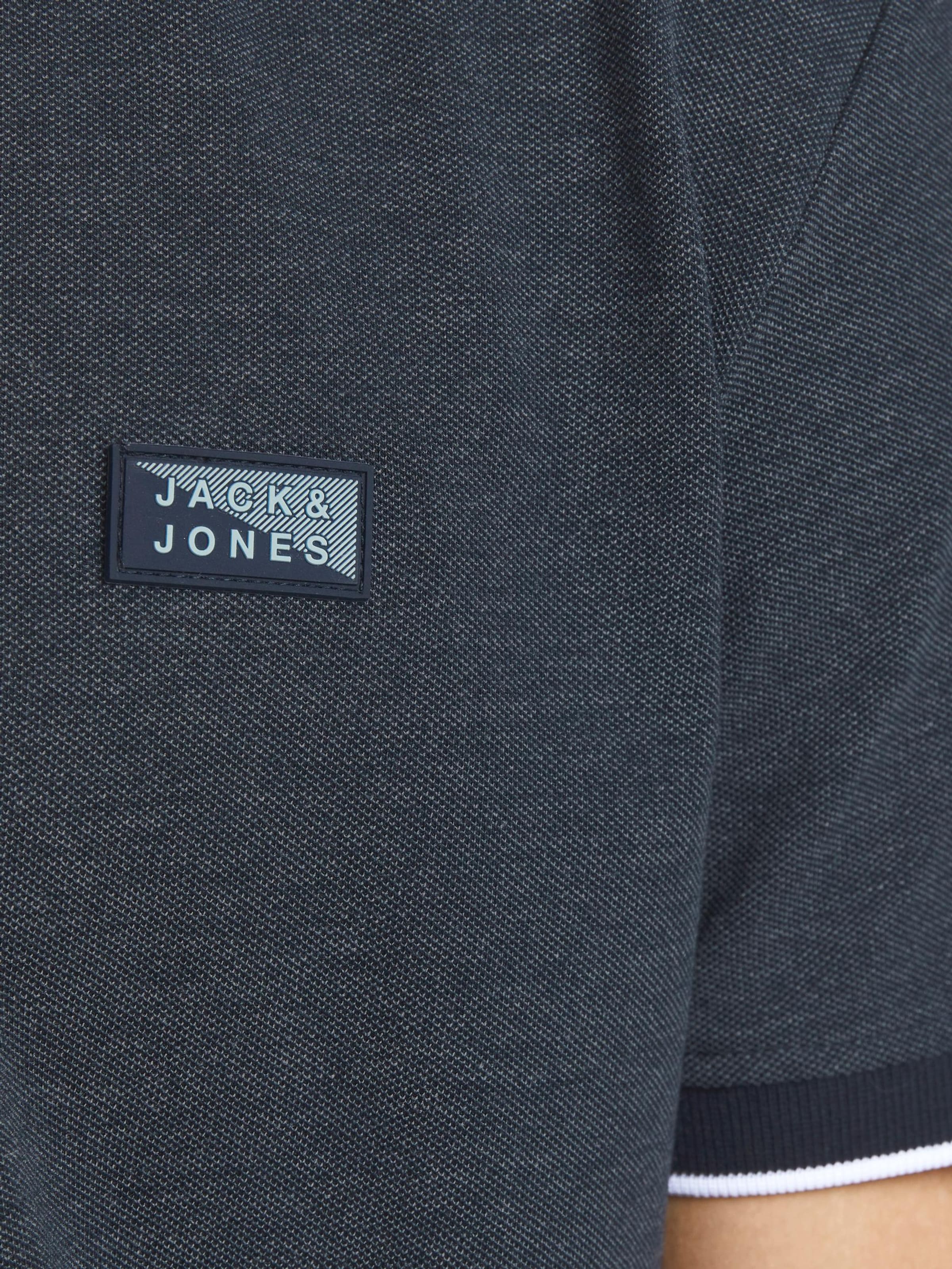 Männer Shirts JACK & JONES T-Shirt in Navy - NQ22862
