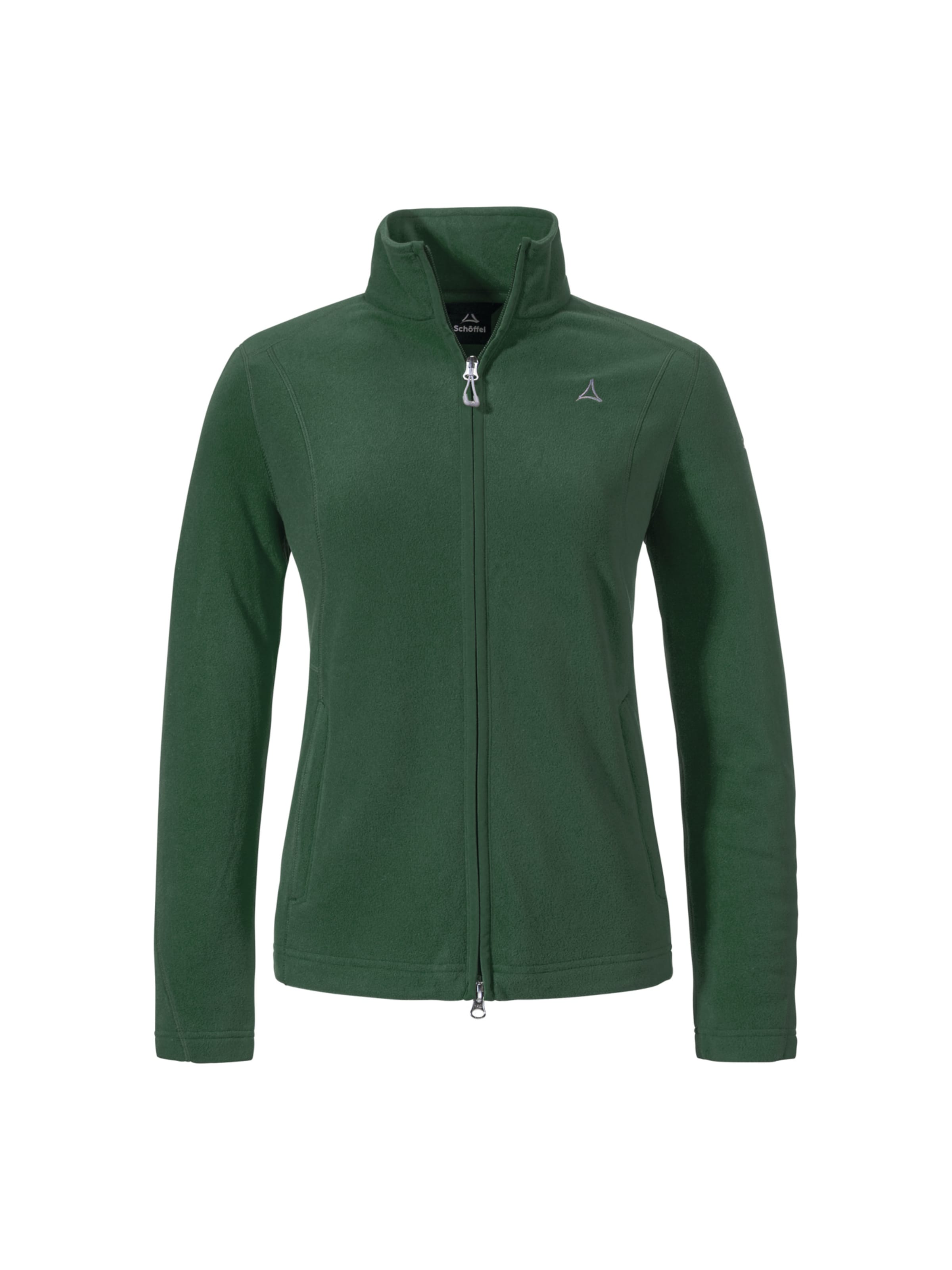 Schöffel Funktionsfleecejacke in Grün: Vorderseite