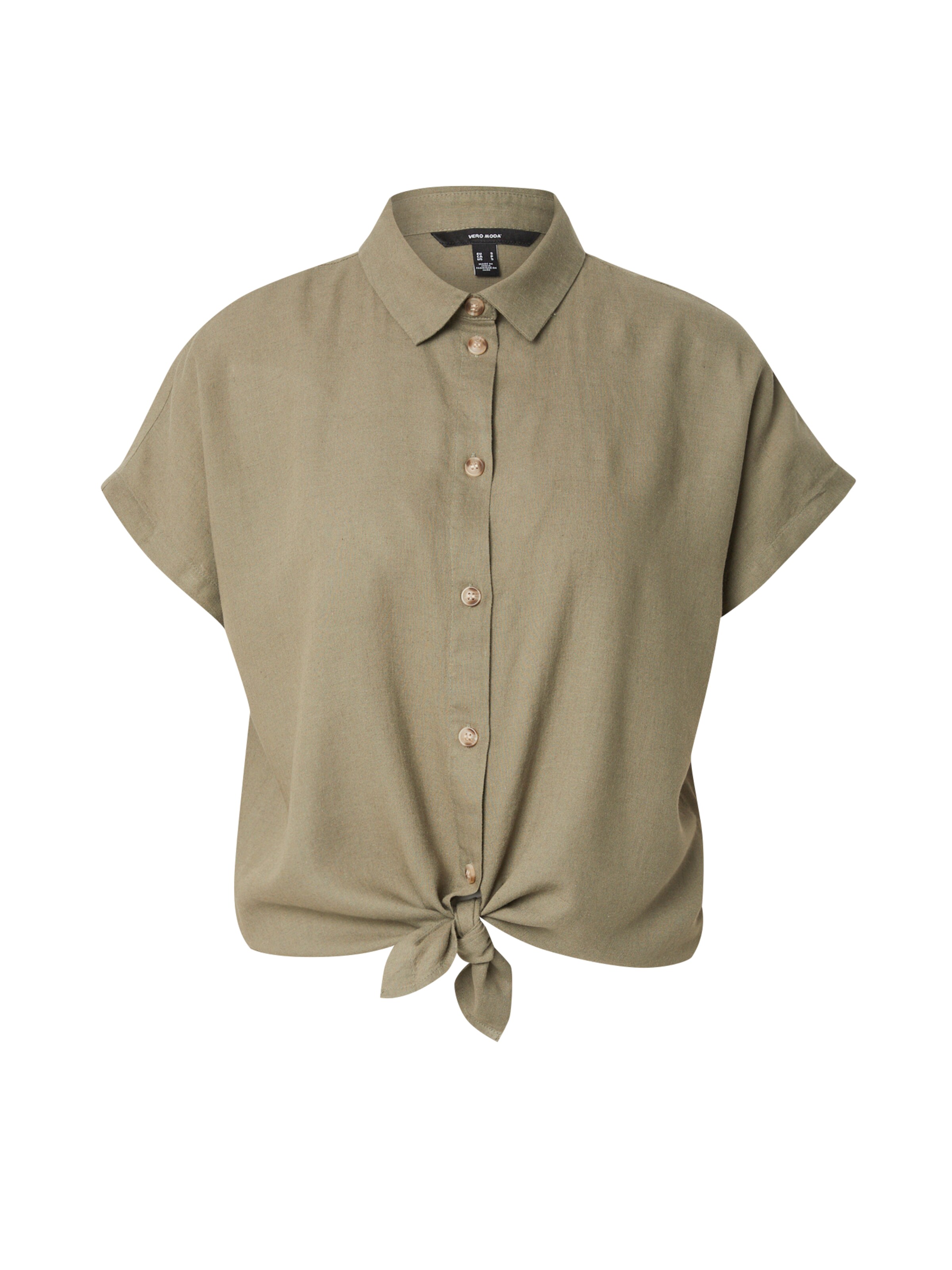 VERO MODA Blouse 'VMTHEA' in Green: front