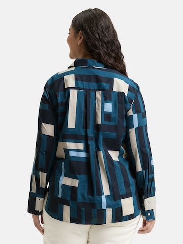Tom Tailor Women + Blouse in Blue