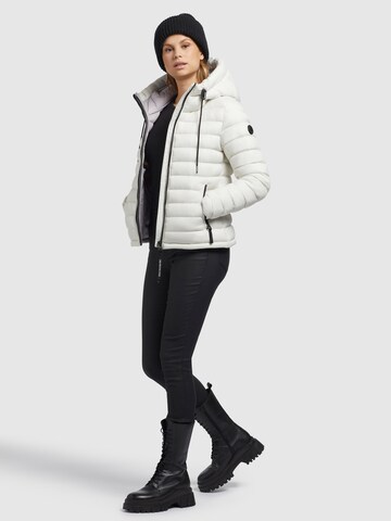 khujo Winter Jacket 'Lovina5' in White