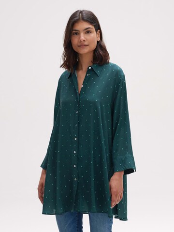 OPUS Blouse 'Fadonna' in Groen: voorkant