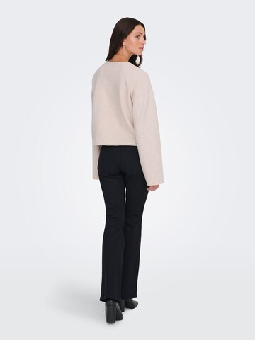 Cardigan 'ONLMatty' ONLY en beige