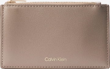 Calvin Klein Портмоне в Коричневый: спереди