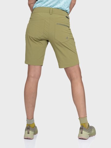 Schöffel Regular Outdoorshorts 'Toblach2' in Grün