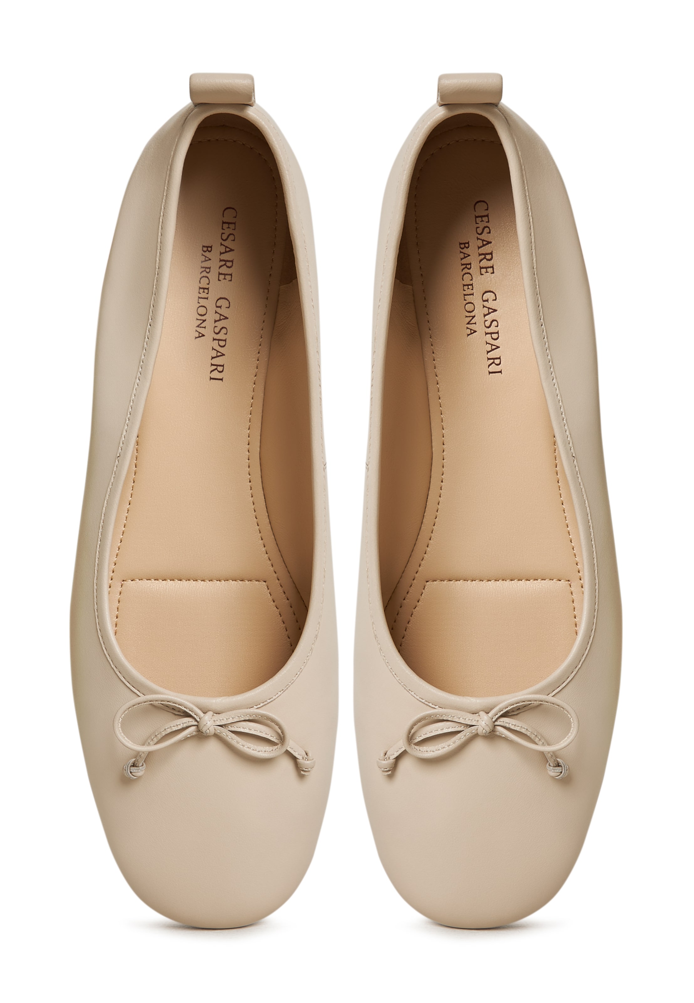 CESARE GASPARI Ballerina in Beige