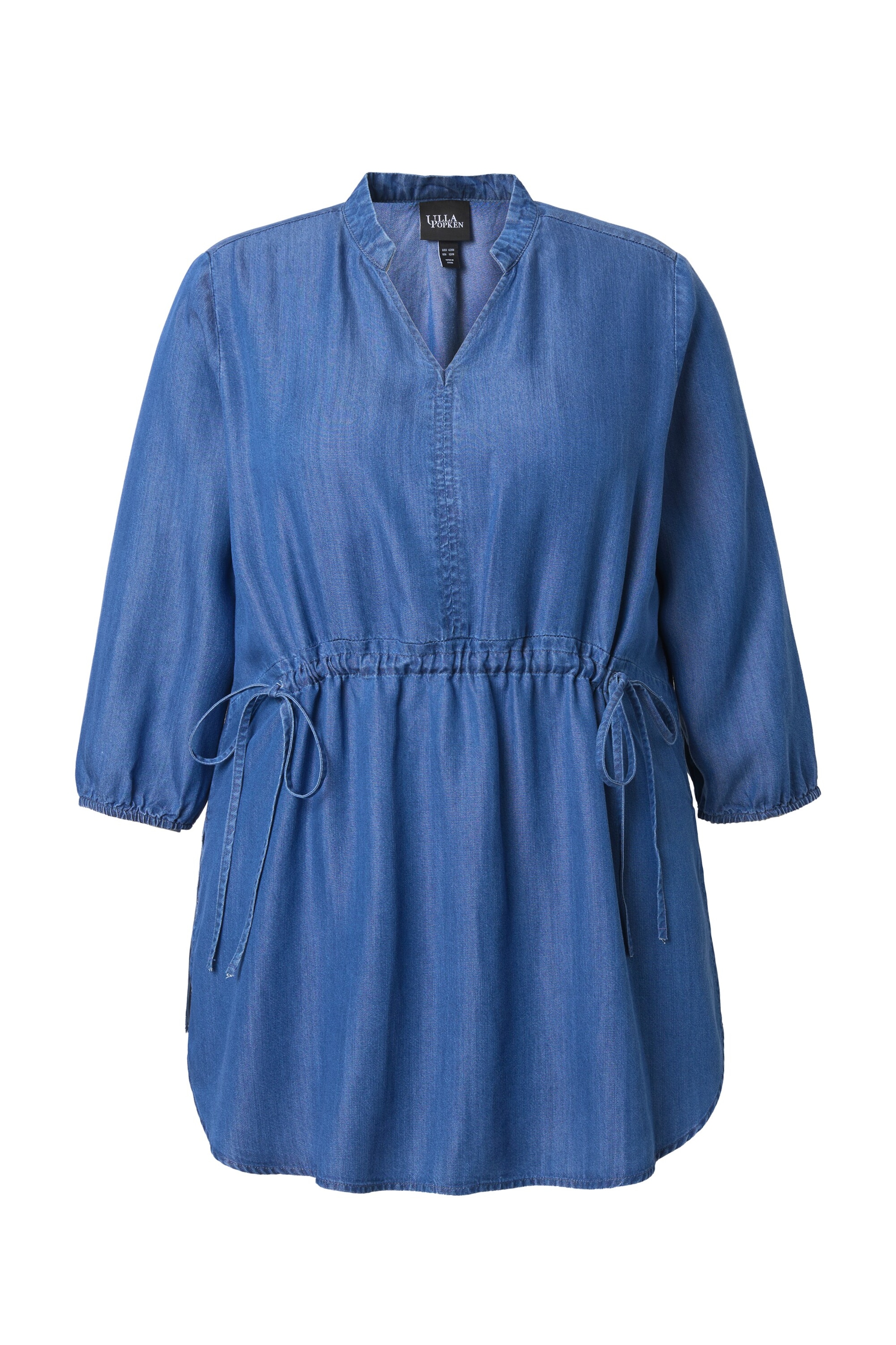 Ulla Popken Pluus, värv sinine: eest vaates