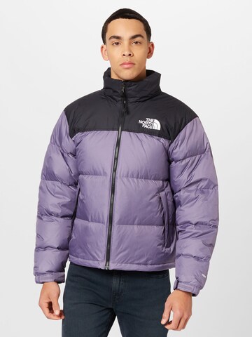 THE NORTH FACE Regular fit Winter Jacket 'M 1996 Retro Nuptse' in Purple: front