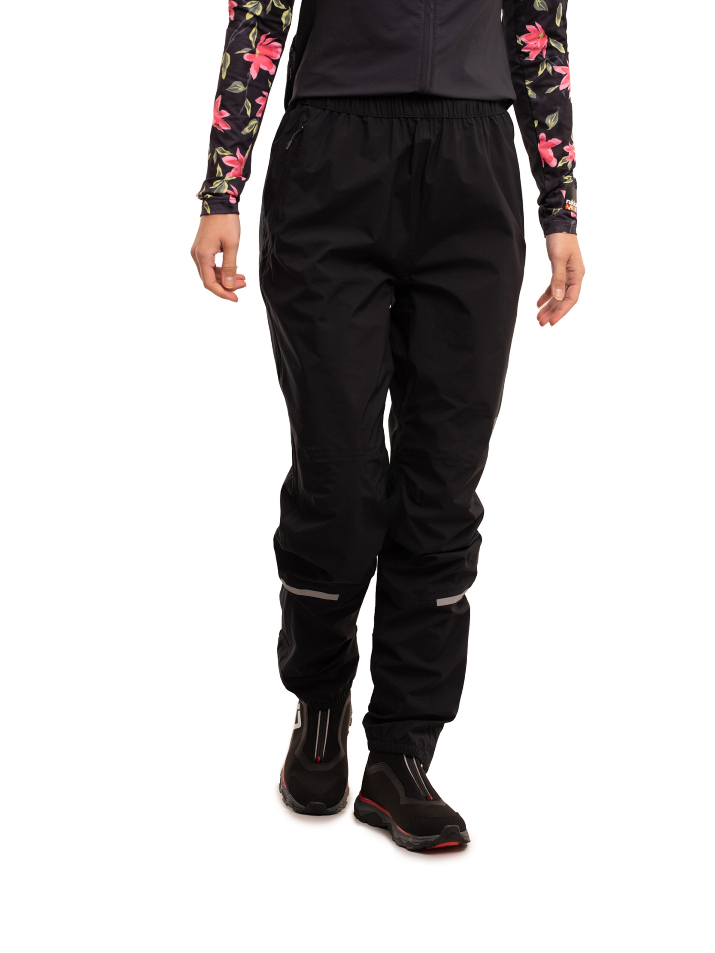 Rukka Regular Outdoor панталон 'Malkala' в черно: отпред