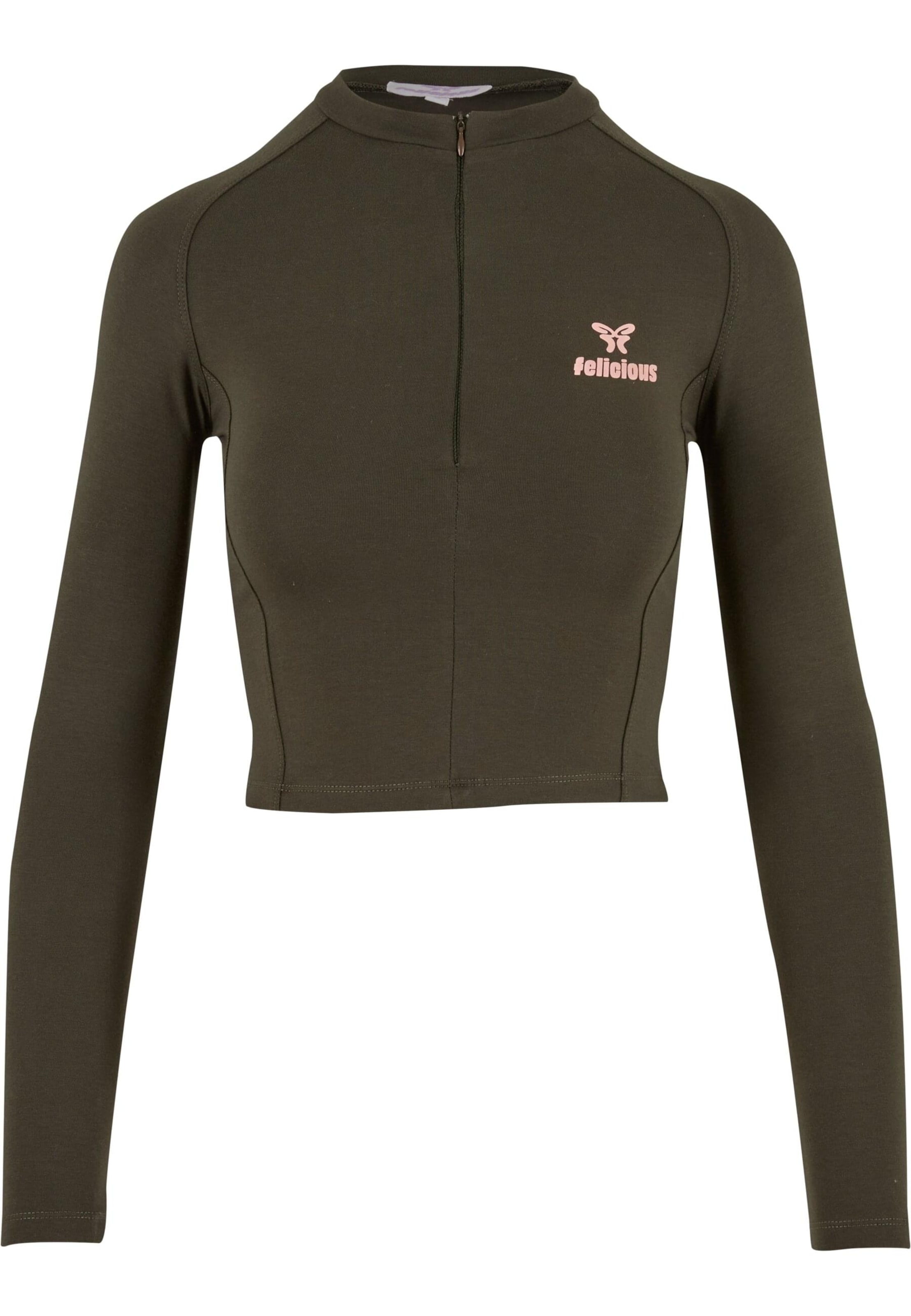 zaļš Felicious T-Krekls 'Racer': no priekšpuses