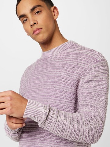 Abercrombie & Fitch Sweater in Purple