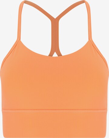 ENDURANCE Sports Bra 'Raleigh' in Orange: front