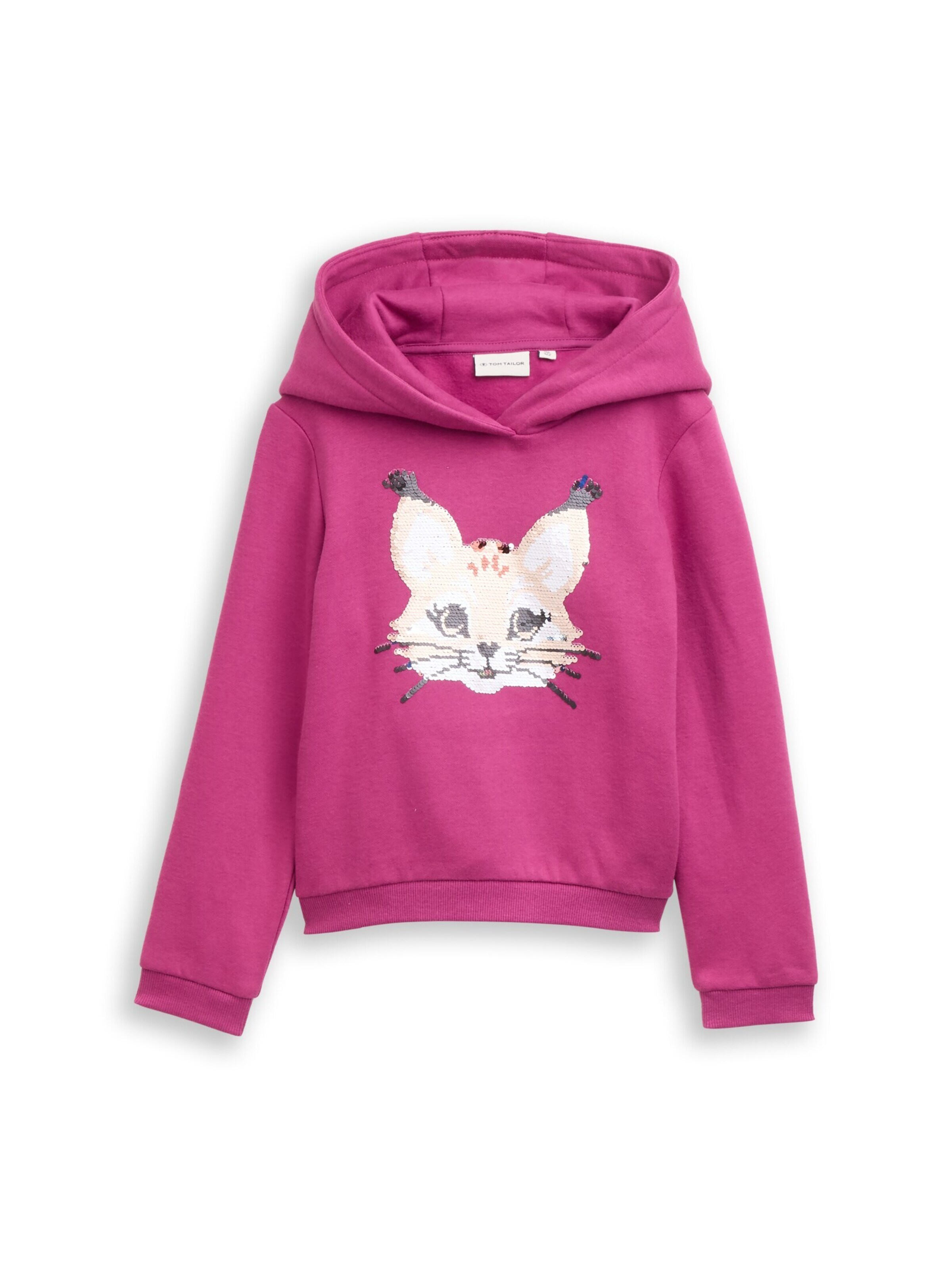 TOM TAILOR Sweatshirt in Pink: front