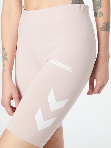 Hummel Skinny Sportovní kalhoty 'Legacy' – pink