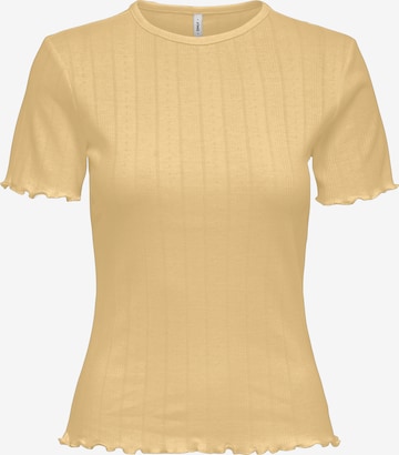 ONLY Shirt in Yellow: front