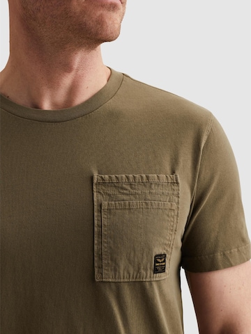 PME Legend Bluser & t-shirts 'T-shirt with cargo chest pocket' i grøn