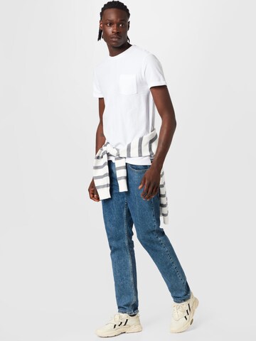 T-Shirt TOM TAILOR DENIM en blanc