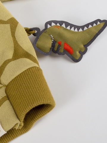 SIGIKID Sweat jacket 'Sweatjacke Dino Fun' in Green