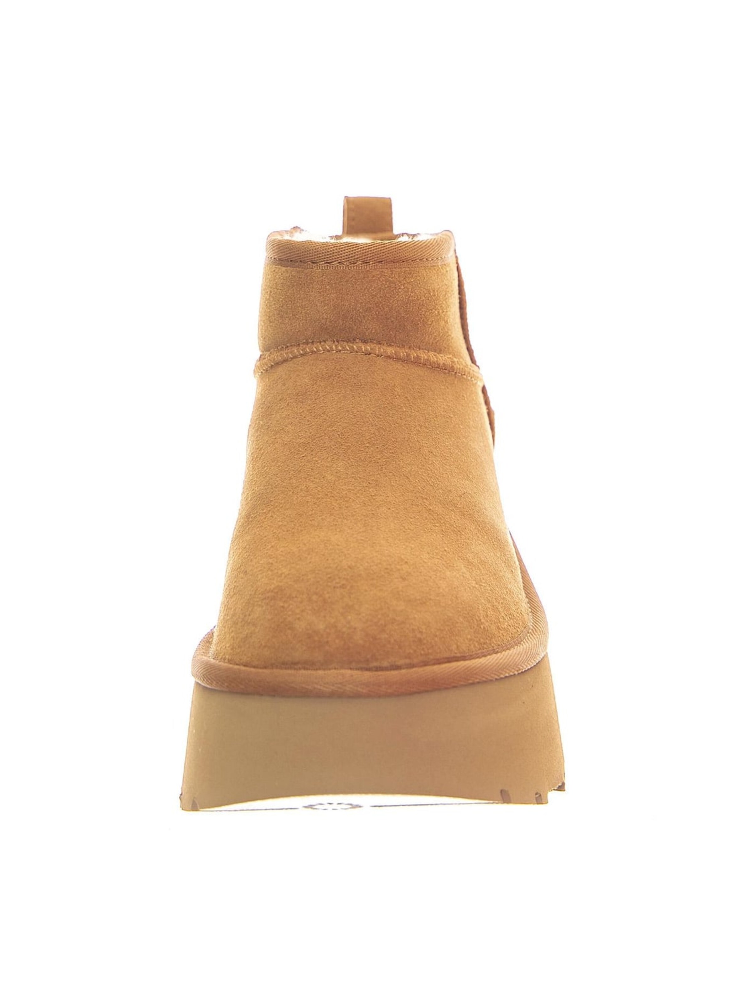 UGG Kozaki 'W Classic Ultra Mini New Heights Chestnut' w kolorze brązowy