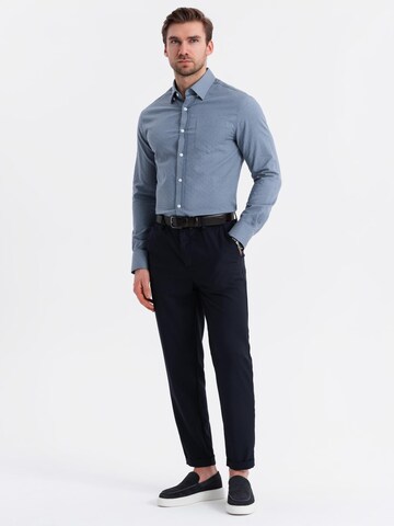 Ombre Regular fit Overhemd 'OM-SHCS-0174' in Blauw