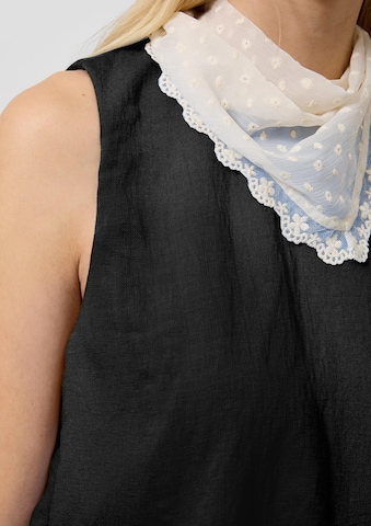 QS Blouse in Zwart