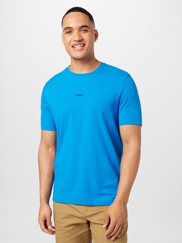 BOSS Shirt 'Chup' in Blue: front