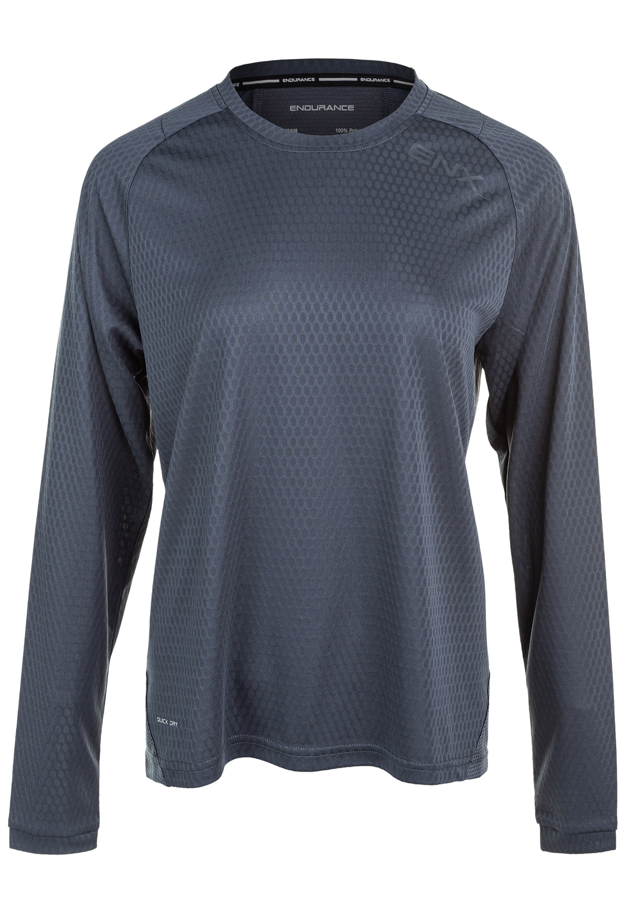 T-shirt fonctionnel 'Jannie' ENDURANCE en gris : devant