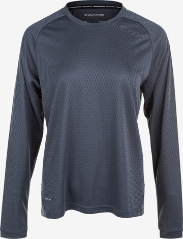 ENDURANCE Performance Shirt 'Jannie' in Grey: front