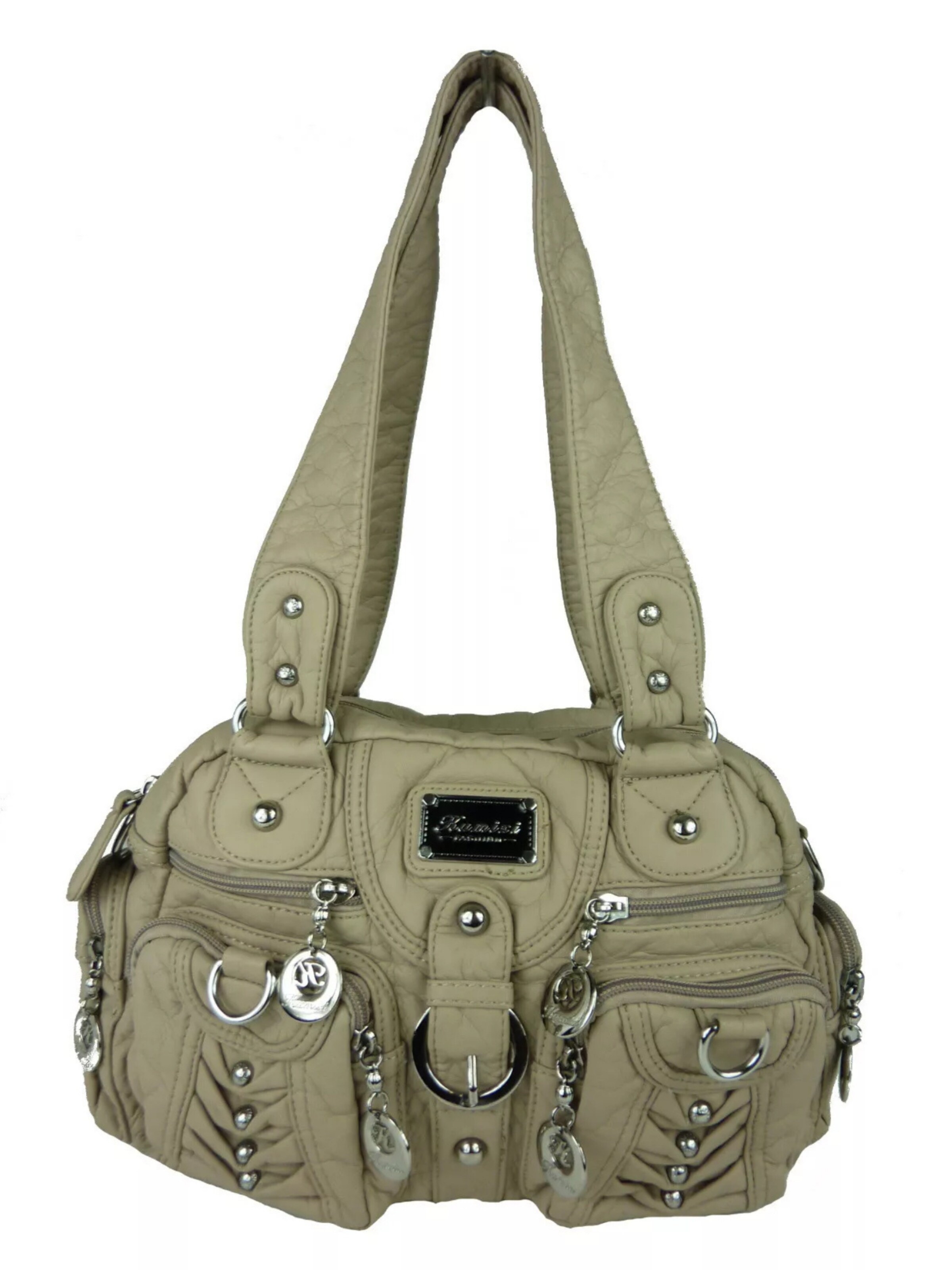 Kumixi Handtasche‌‌‌‌‌‌‌ in Beige: Vorderseite