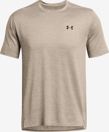 UNDER ARMOUR Funktionsshirt 'Tech Vent' in Beige: predná strana