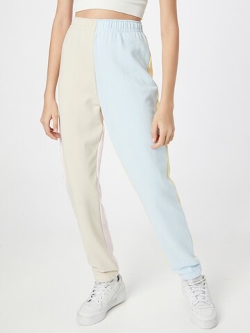 LMTD Tapered Pants in Beige: front