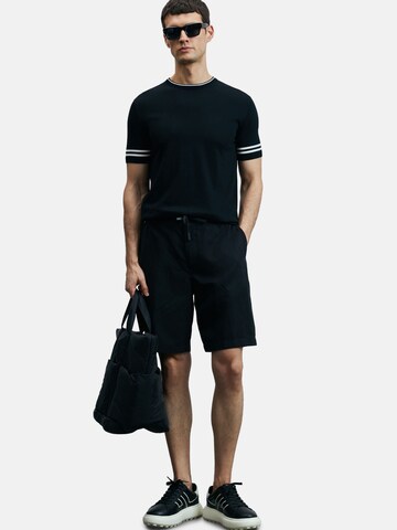 Pull-over 'Robert' Lufian en noir