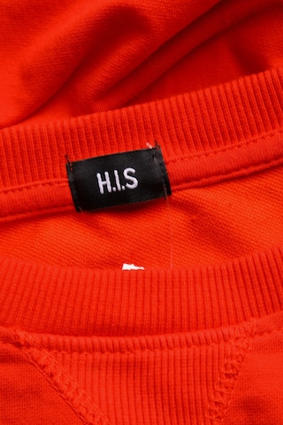 H.I.S Sweatshirt & Zip-Up Hoodie in XXS-XS in Red