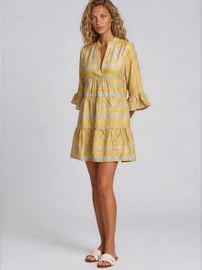 Pink Label Vestido de verão 'BEACHWEAR EMBROIDERY CROWN' em 36 em amarelo limão, Vista do artigo