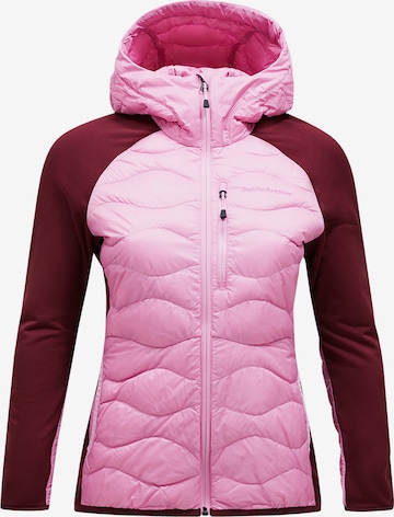 Veste outdoor 'Helium' PEAK PERFORMANCE en rose : devant