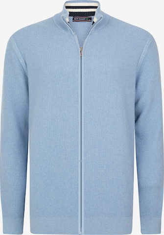 Vestes en maille Felix Hardy en bleu : devant