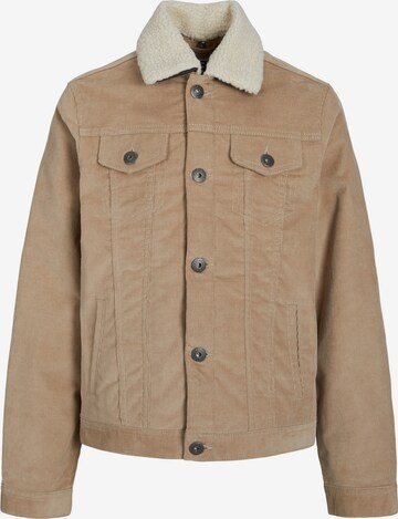 Veste mi-saison 'ALVIN' Jack & Jones Junior en beige : devant