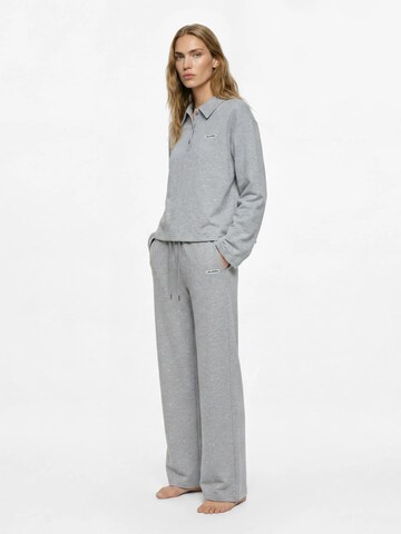 Karl Lagerfeld Wide Leg Housut värissä harmaa