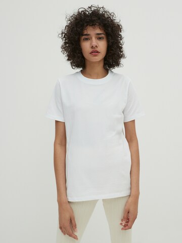 EDITED T-shirt 'Enid' i vit: framsida