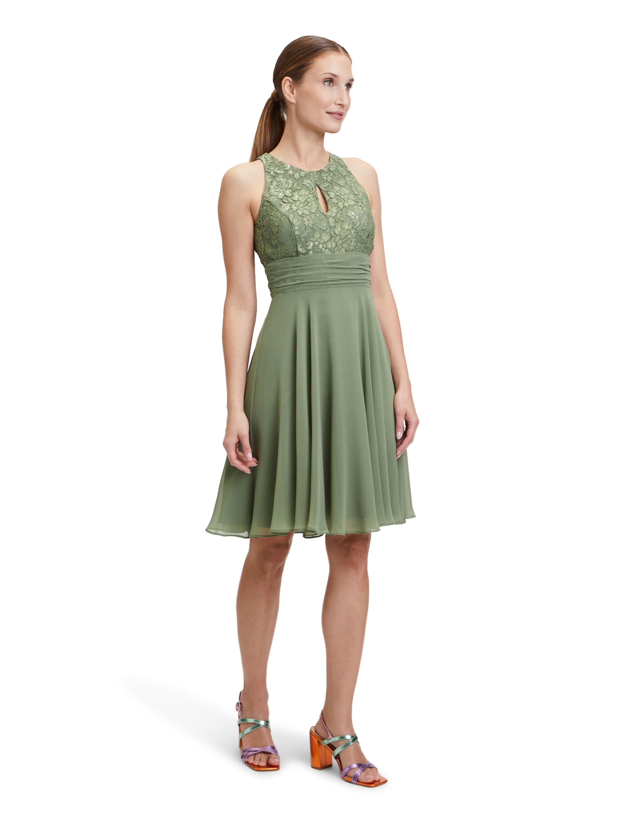 Abito da cocktail di Vera Mont in verde